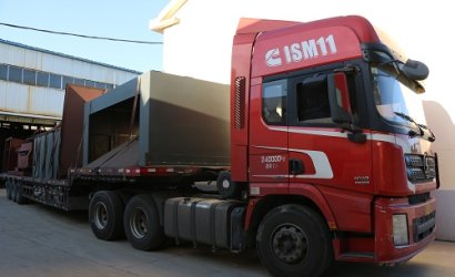 發(fā)營口汽車改裝公司Q6925/6926通過式拋丸機第14車