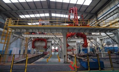 我們恒林做的V法全自動造型線