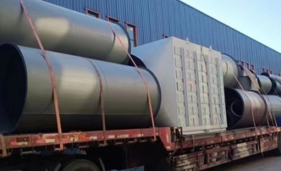 發(fā)營口埃斯威特覆膜砂殼型殼芯自動化造型線第8車