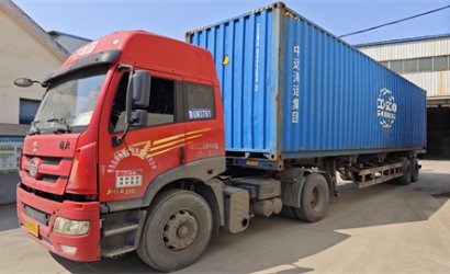 青島恒林工業(yè)集團發(fā)越南V法造型線、除塵設(shè)備、拋丸清理機第2個集裝箱