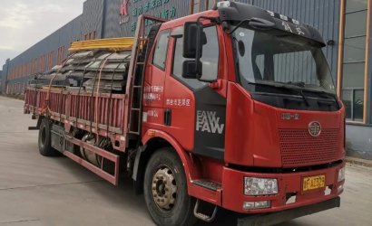 青島恒林工業(yè)集團發(fā)中國核工業(yè)集團某公司不銹鋼噴砂房第5車