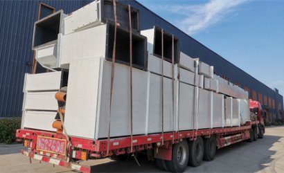 青島恒林工業(yè)集團發(fā)三一重工樹脂砂自動化造型線第8車