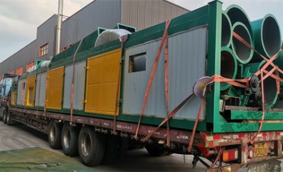 青島恒林工業(yè)集團發(fā)湖北合創(chuàng)重工QXY5000鋼板預處理線第6車