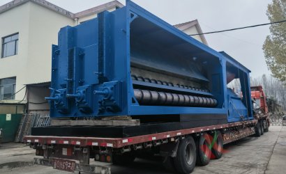 青島恒林工業(yè)集團發(fā)河南安陽鋼鐵Q6955中厚板鋼板線第2車