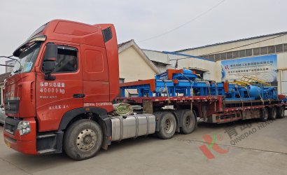 青島恒林工業(yè)集團(tuán)發(fā)青島三合山精密鑄造公司水玻璃砂造型線第一車