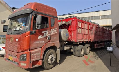 青島恒林工業(yè)集團(tuán)發(fā)陜西中興鑄鍛V法造型線第8車